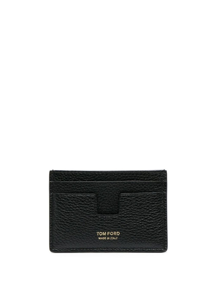 Tom Ford Soft Grain Leather T Line Cardholder