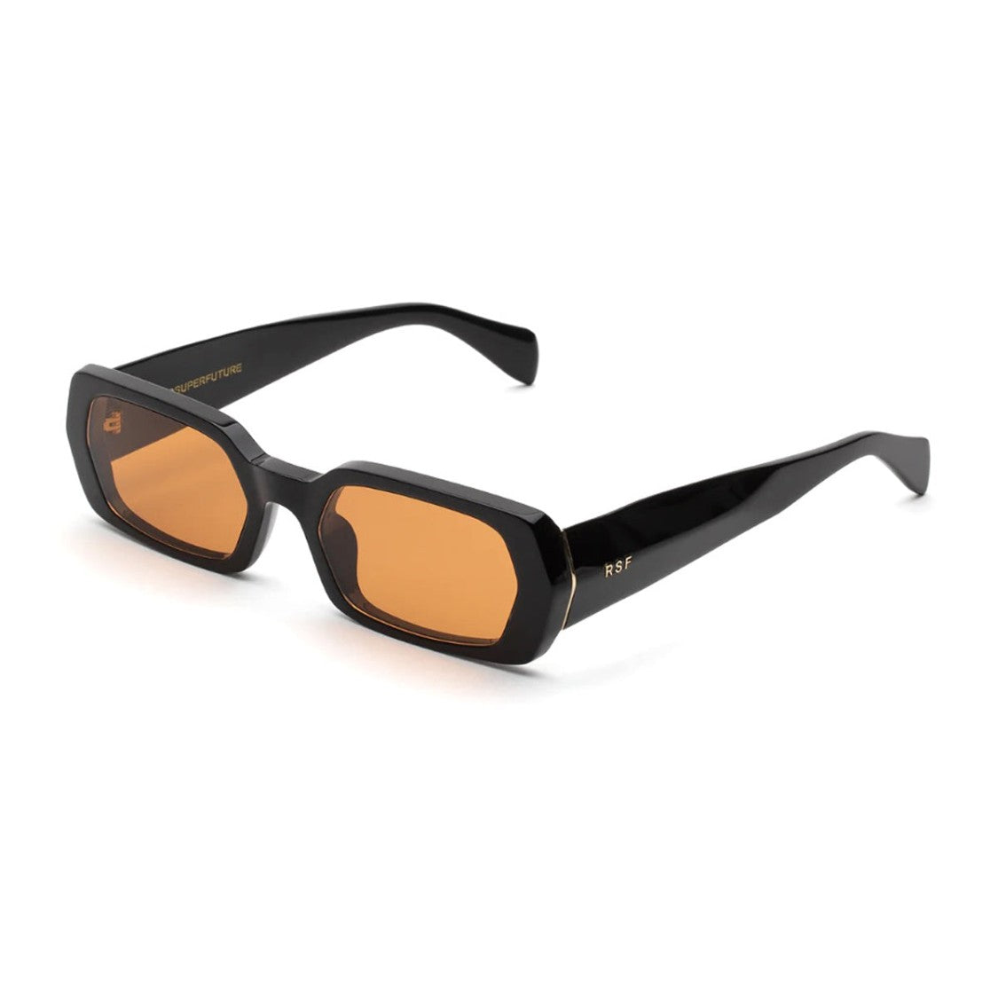 Retrosuperfuture Matte Black L'altro Acetate Sunglasses