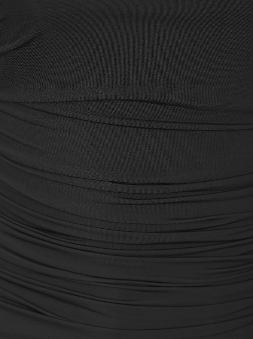 Elisabetta Franchi Fitted One-Shoulder Jersey Top