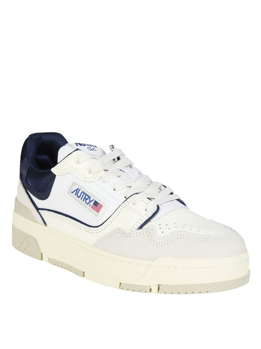 Autry Off White Clc Low Perforated Sneakers