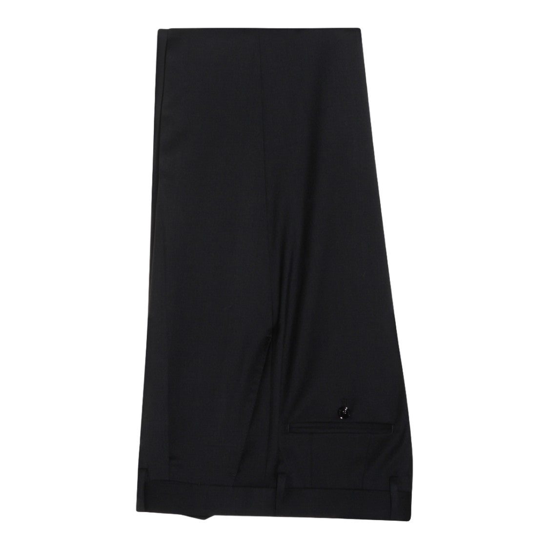 Lardini Black Suit With Classic Collar