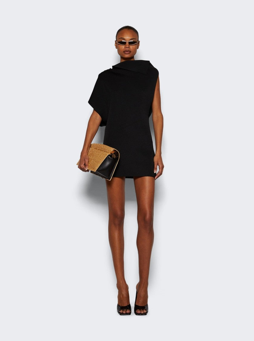 Jacquemus La Mini Robe Trapeze Black