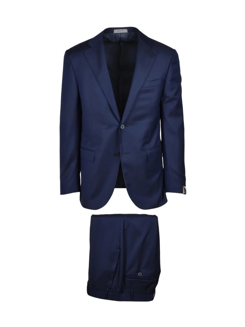 Corneliani Blue Cupro Men Suit
