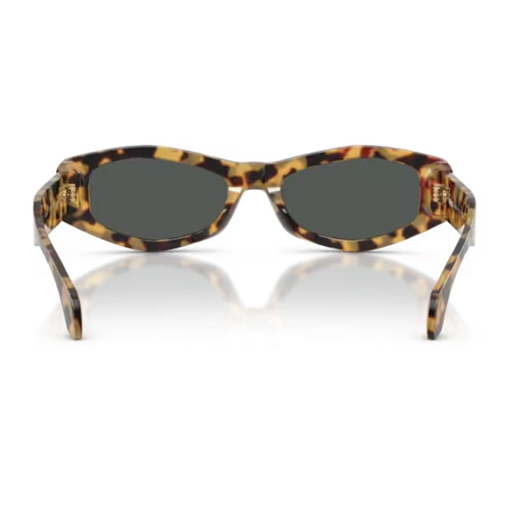 Versace 0Ve4487u Signature Three-Dimensional Geometric Havana Sunglasses