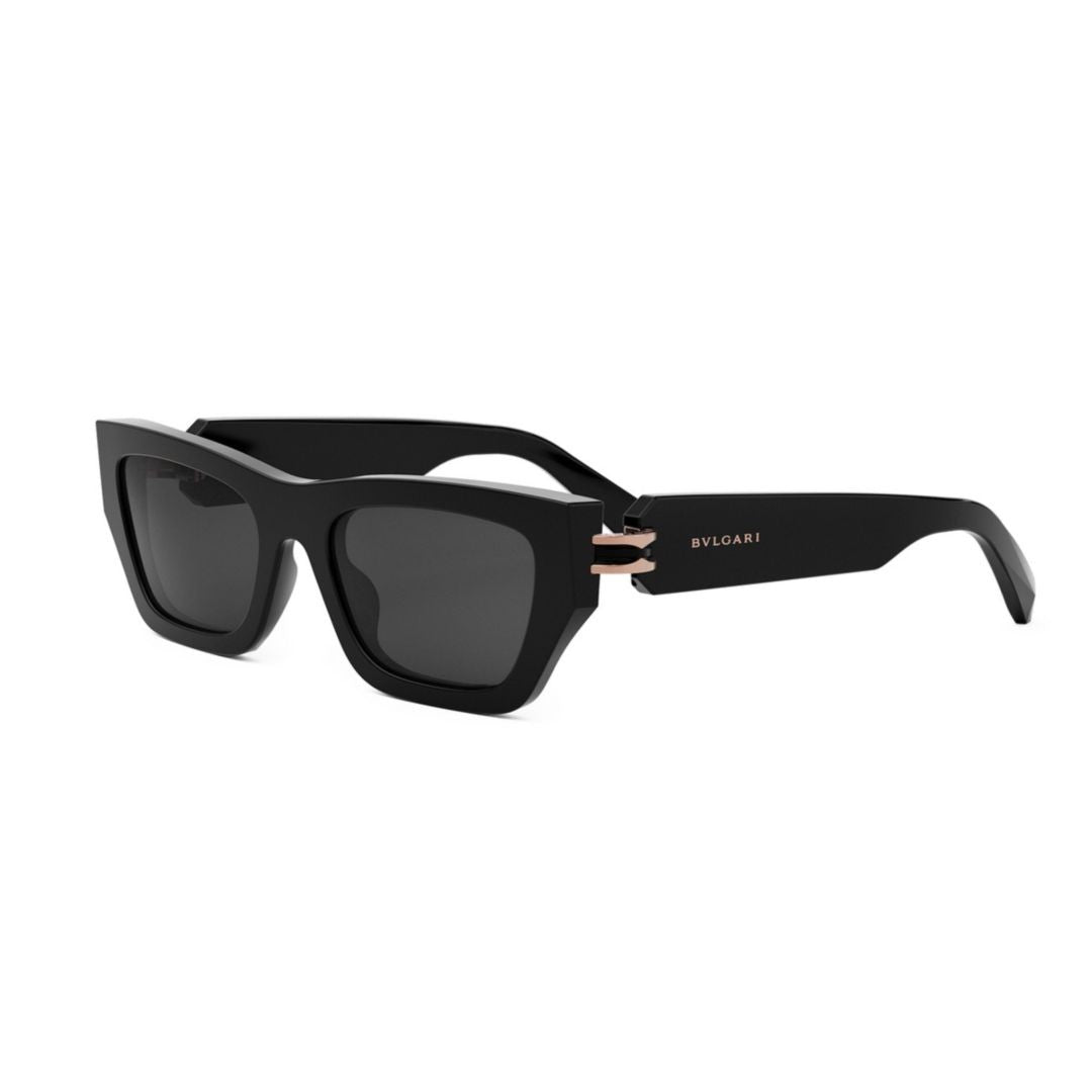 Bulgari Bv40047i Bold Rectangular Sunglasses