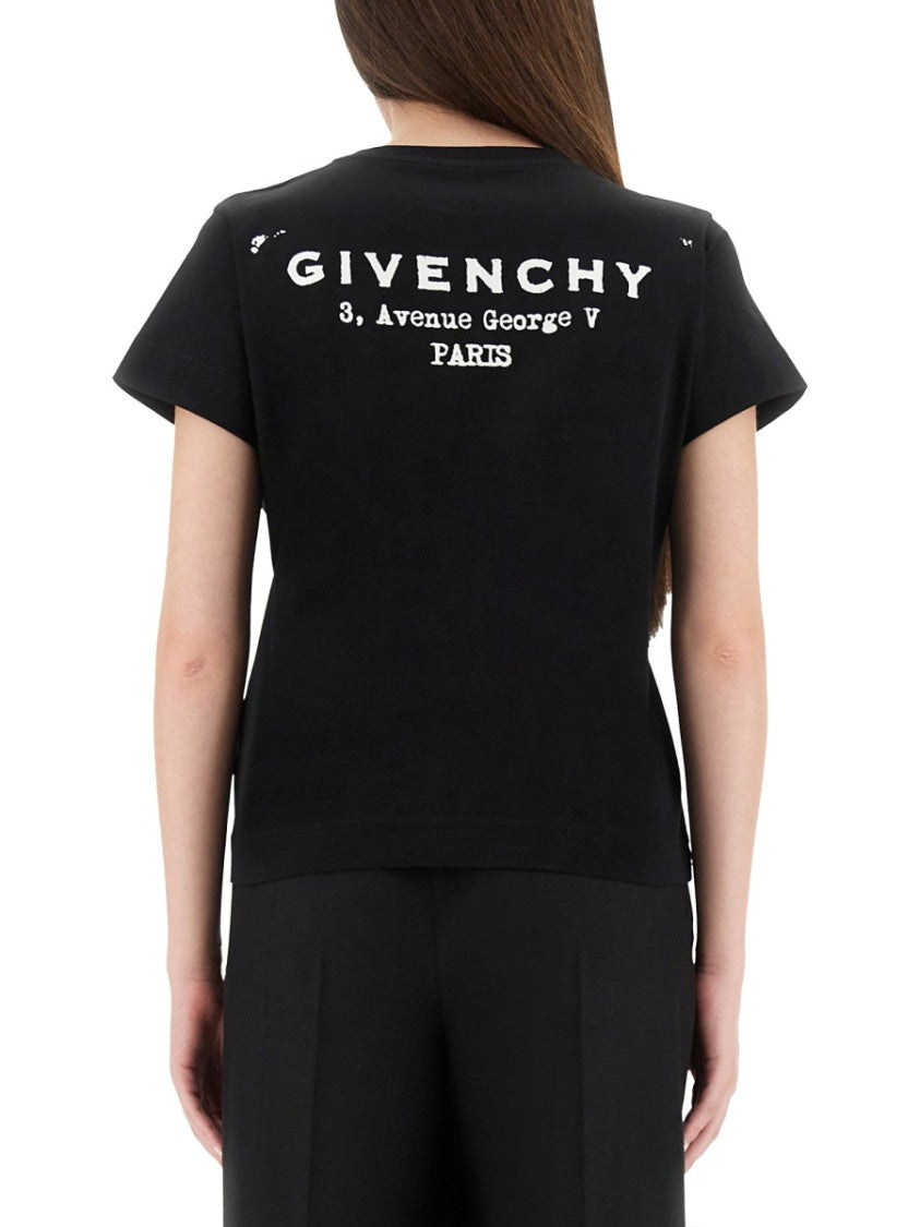 Givenchy Logo-Embellished Regular Fit T-Shirt