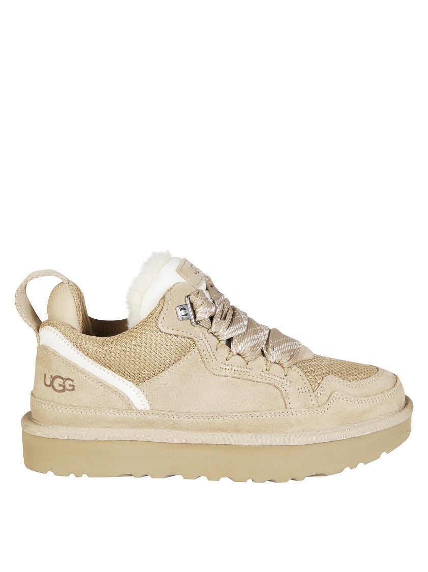 Ugg Lowmel Low-Top Lace-Up Sneakers