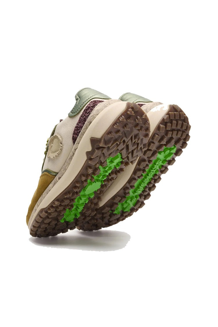Satorisan Multicolor Leather Low-Top Sneakers