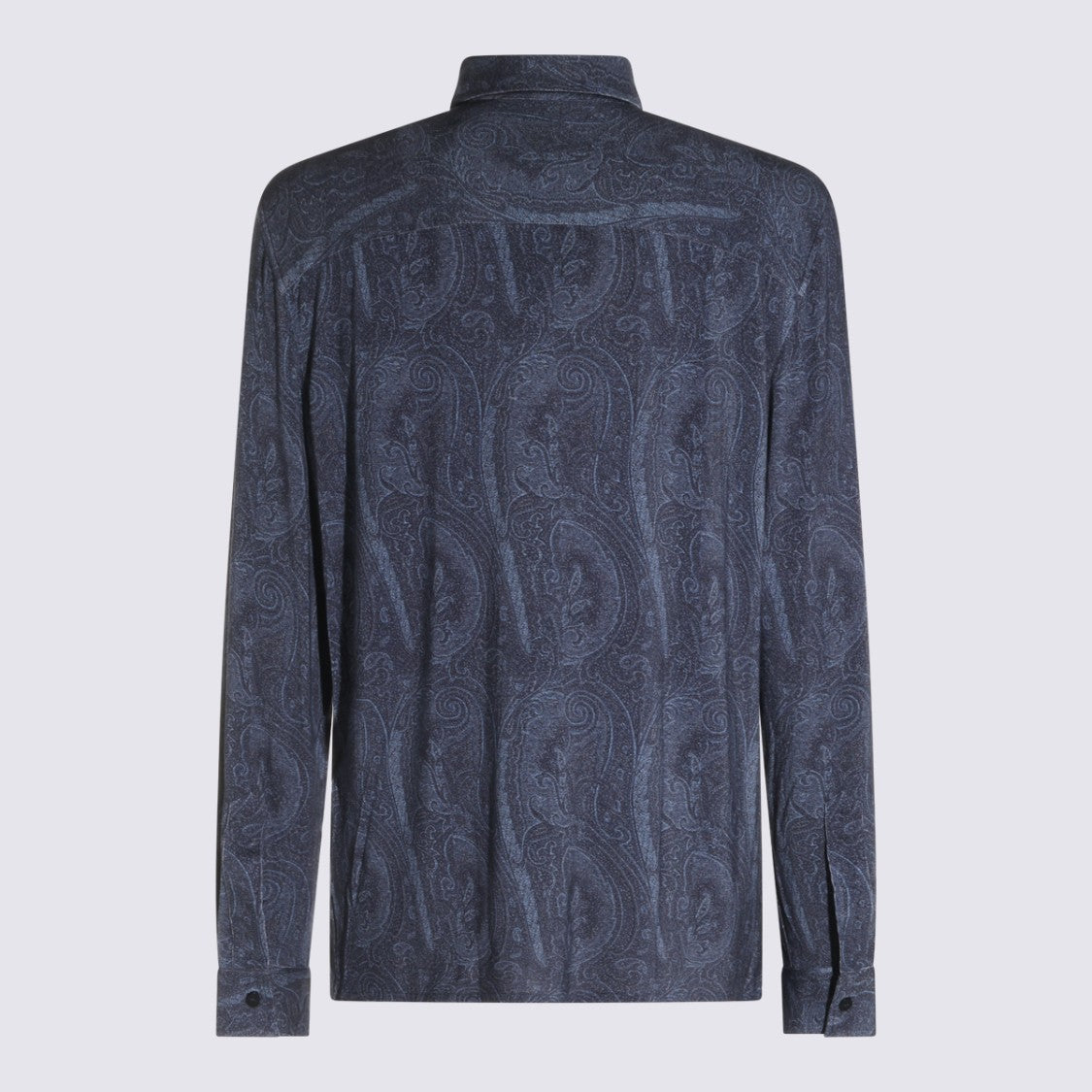 Etro Paisley Pattern Long-Sleeve Shirt With Classic Collar