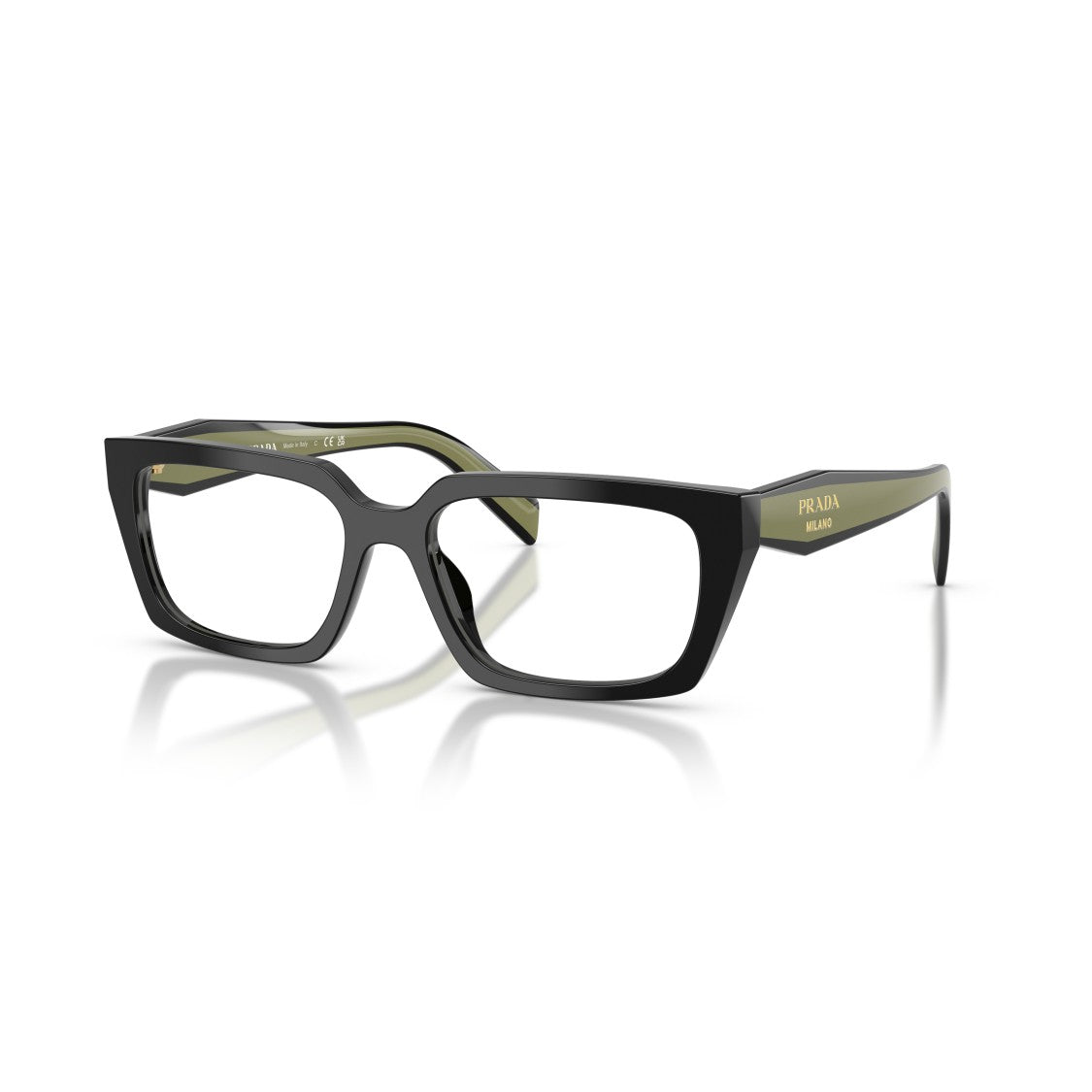 Prada 0Pr D05v Rectangular Acetate Sunglasses