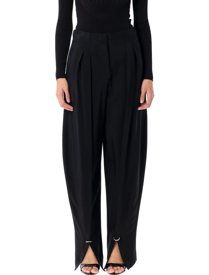 Mugler Pierced Loose Tailored Trousers