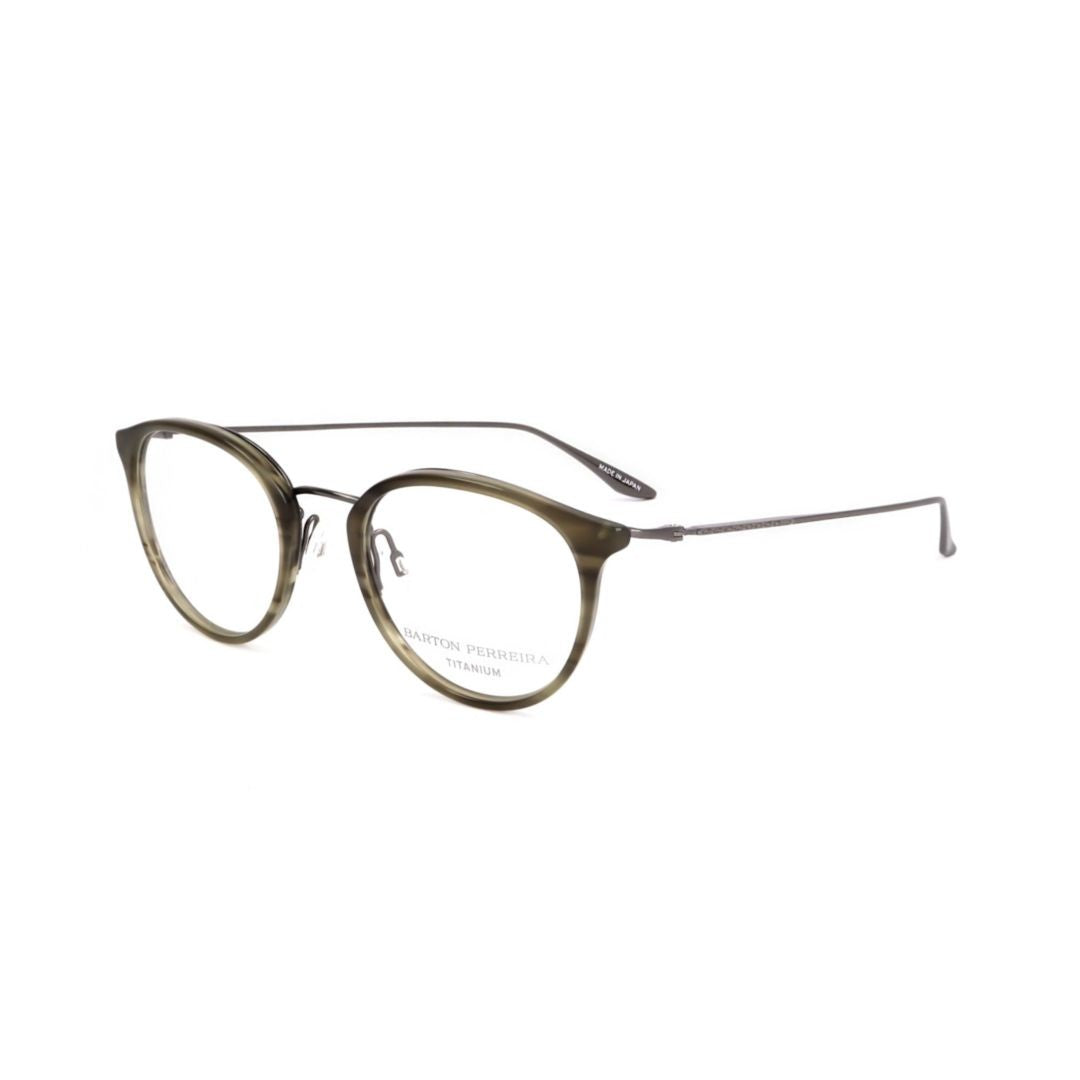 Barton Perreira Bp5095 481Xm Round Frame Eyeglasses With Gradient Olive Finish