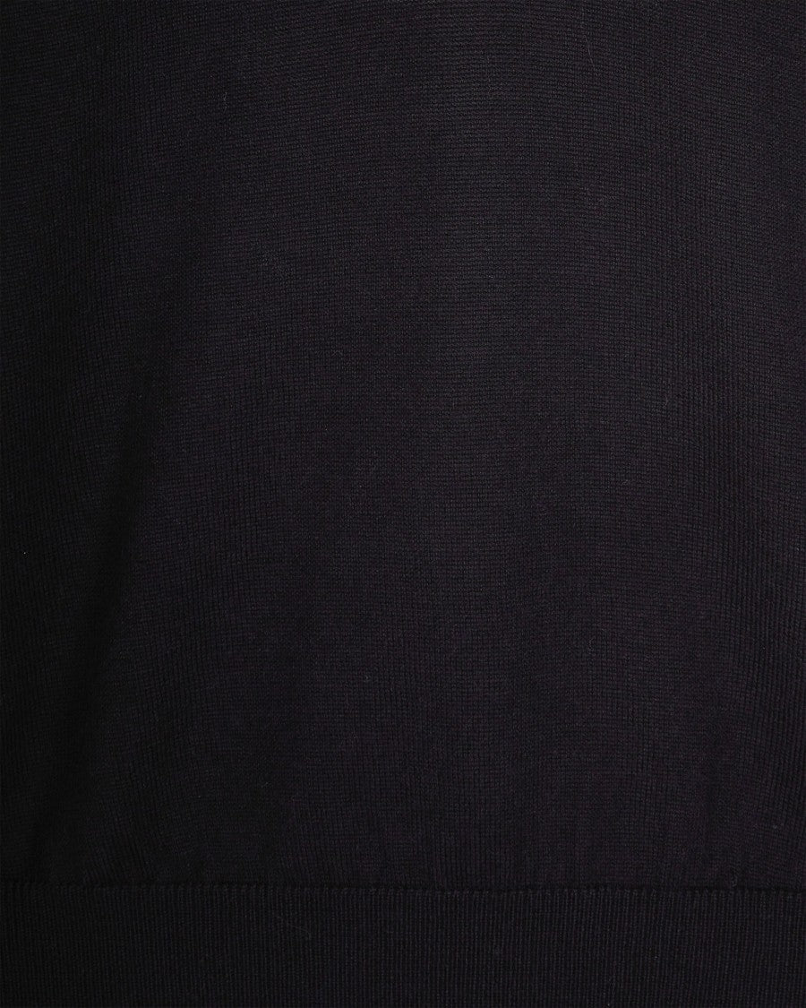 Elisabetta Franchi Black Wool Blend Sweater