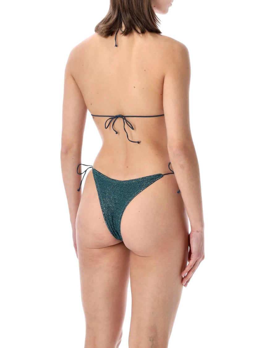 Oséree Lumiere 80S Triangle Lurex Bikini