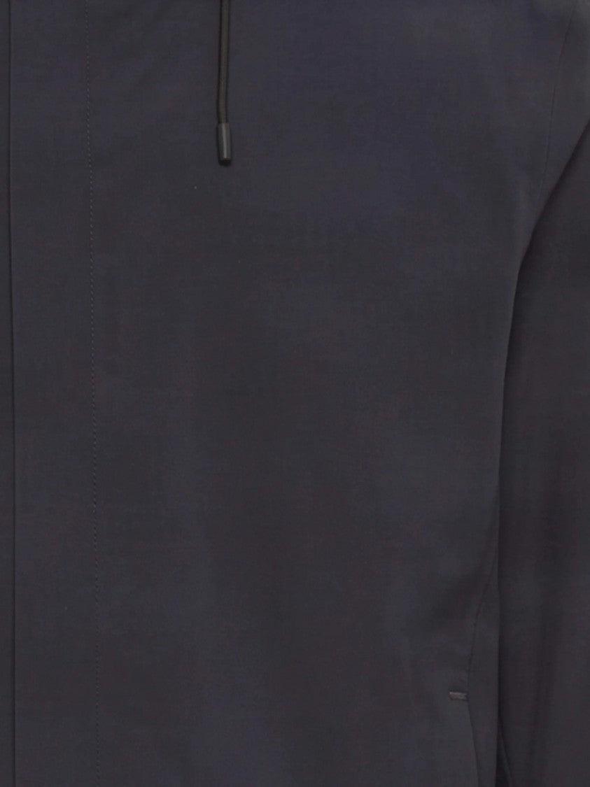 Woolrich Hooded Zip-Up Padded Jacket