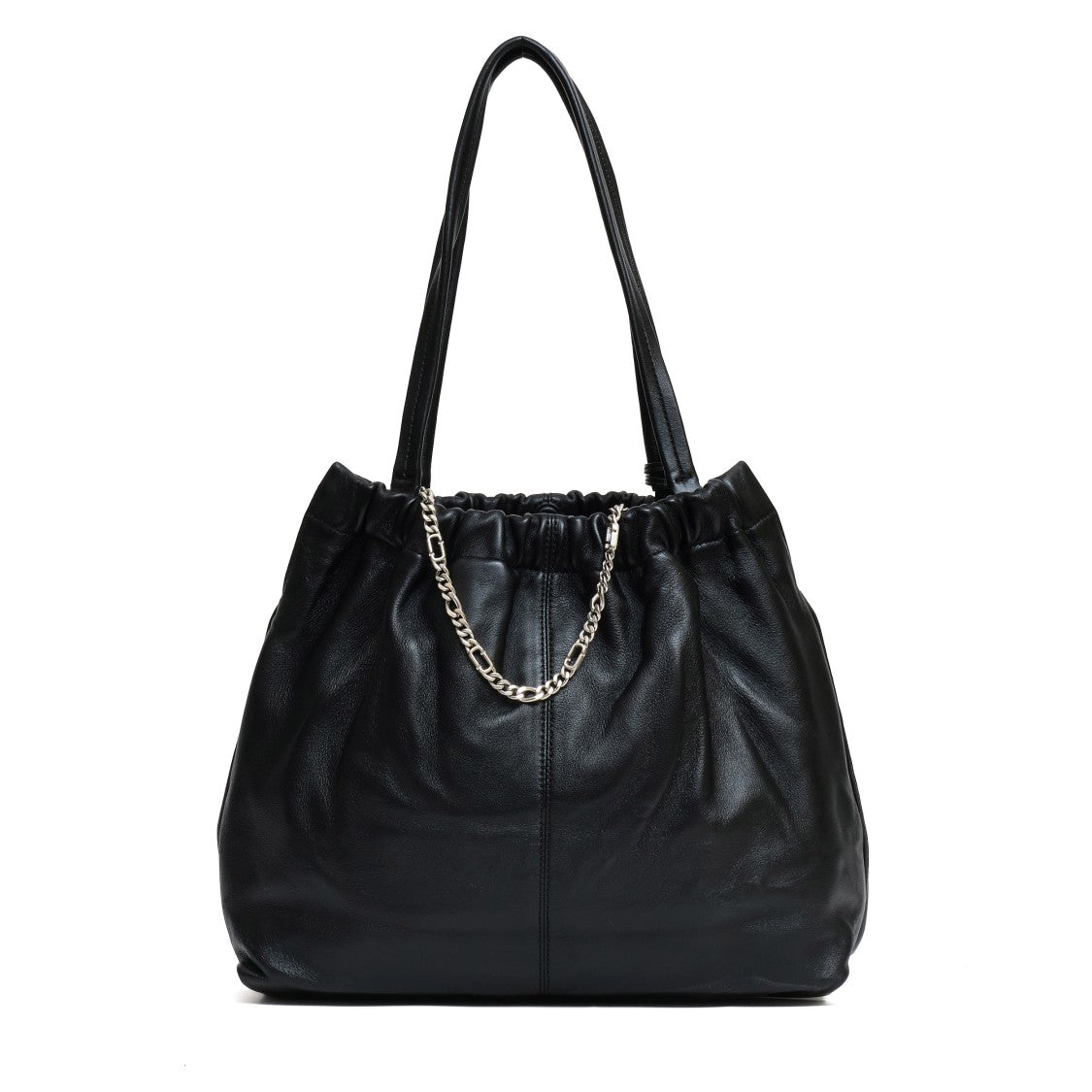 Marc Jacobs Soft Nappa Leather Tote With Magnetic Closure
