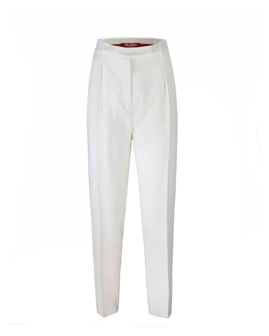 Max Mara Eguale Trousers – White