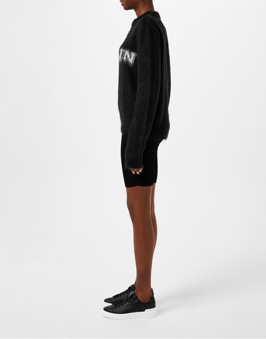 Balmain B Court Logo Low Top Sneakers