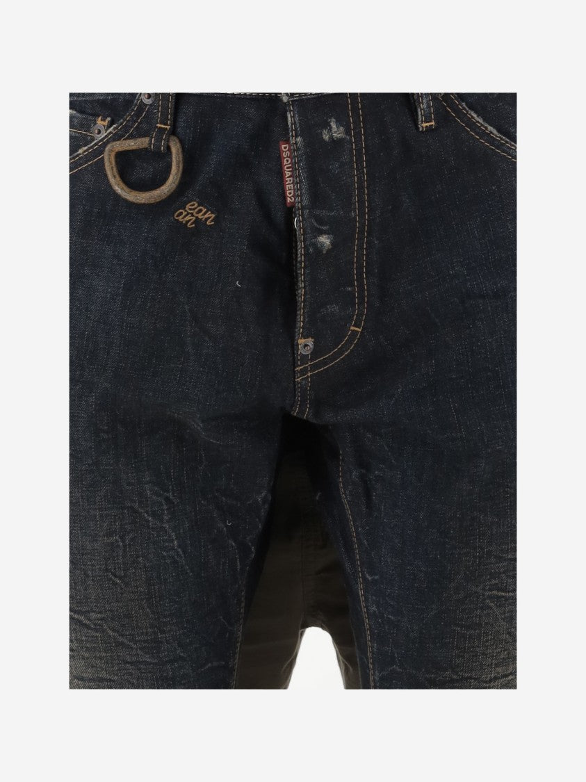Dsquared2 Slim-Fit Dark Denim Jeans