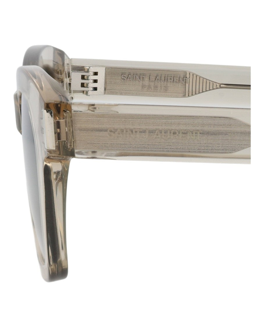 Saint Laurent Square-Frame Recycled Acetate Sunglasses