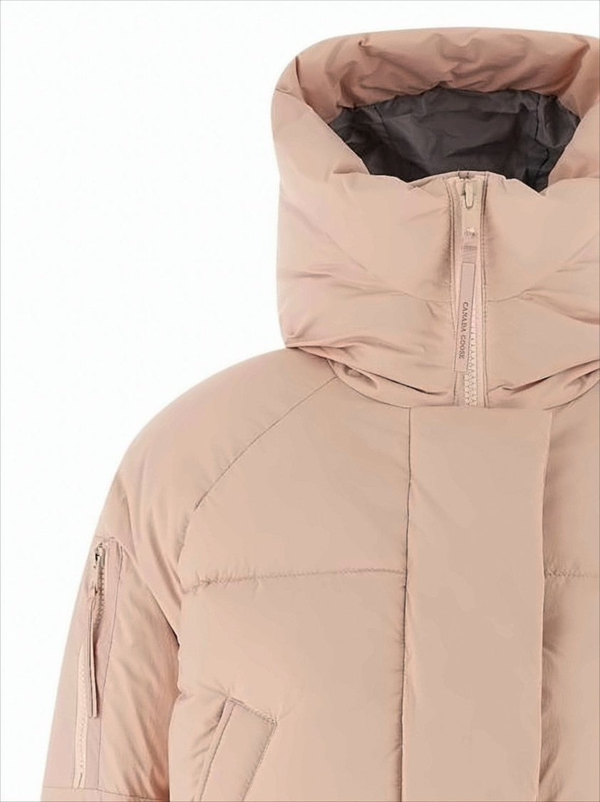 Canada Goose Cropped Puffer Jacket With High Collar