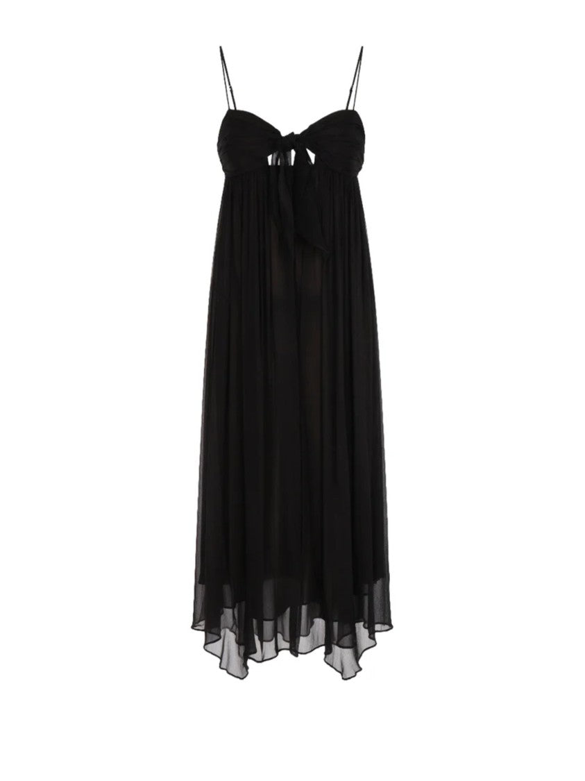 Twin-Set Midi Dress With Spaghetti Straps