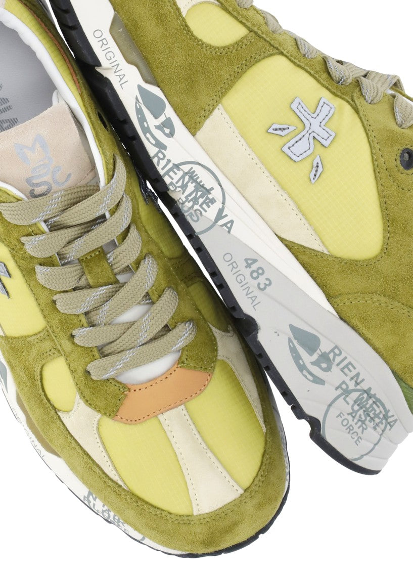 Premiata Acid Green Mase 7236 Sneakers