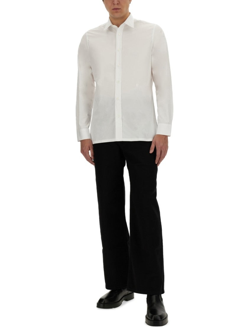 Givenchy Tailored White Cotton Shirt