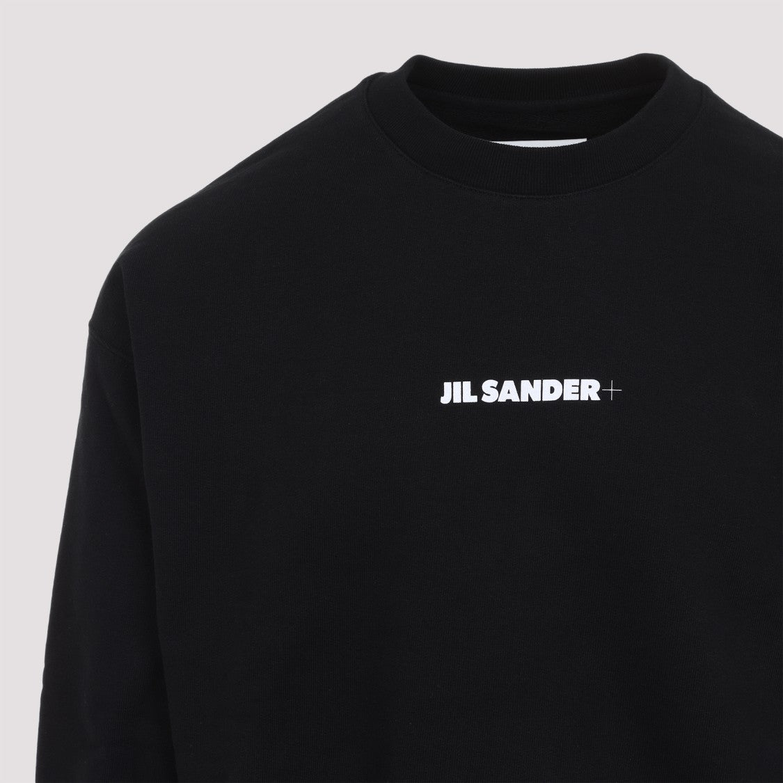Jil Sander Black Cotton Sweatshirt