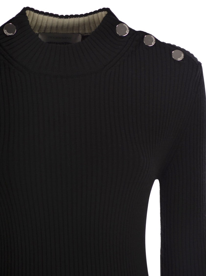 Sportmax Renania - Fitted Jumper With Buttons