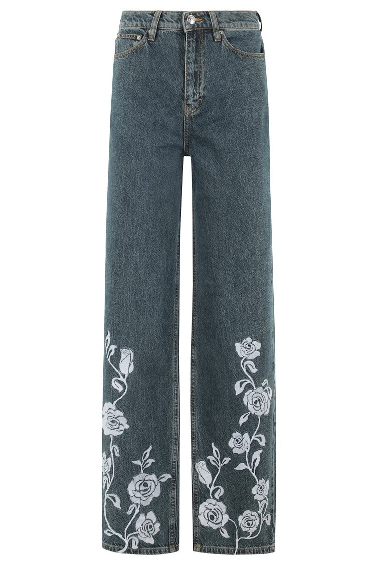 Rotate Straight Legged Jeans