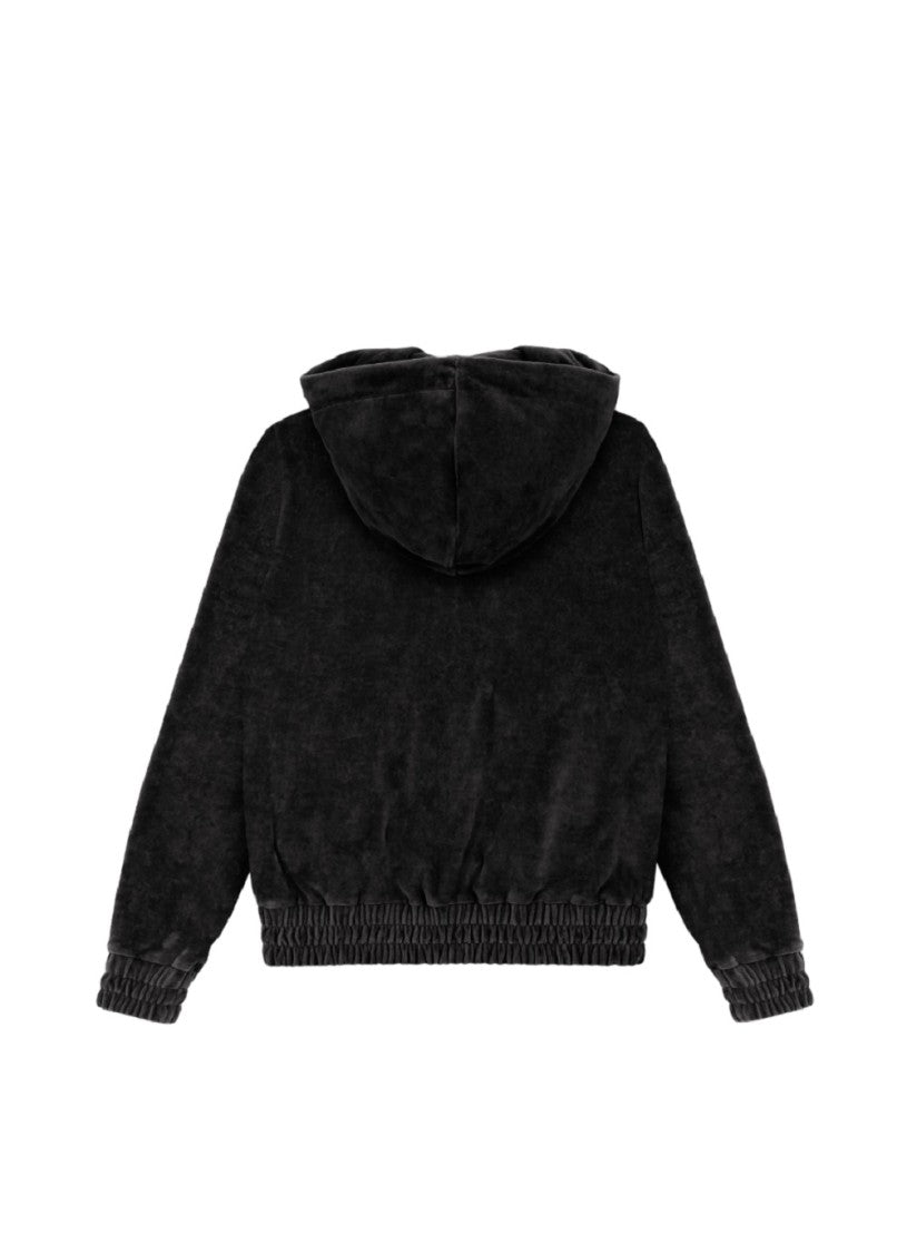 Colmar Originals Black Cotton Blend Full-Zip Hoodie