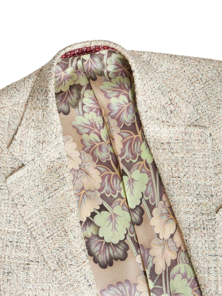 Etro Single-Breasted Bouclé Blazer