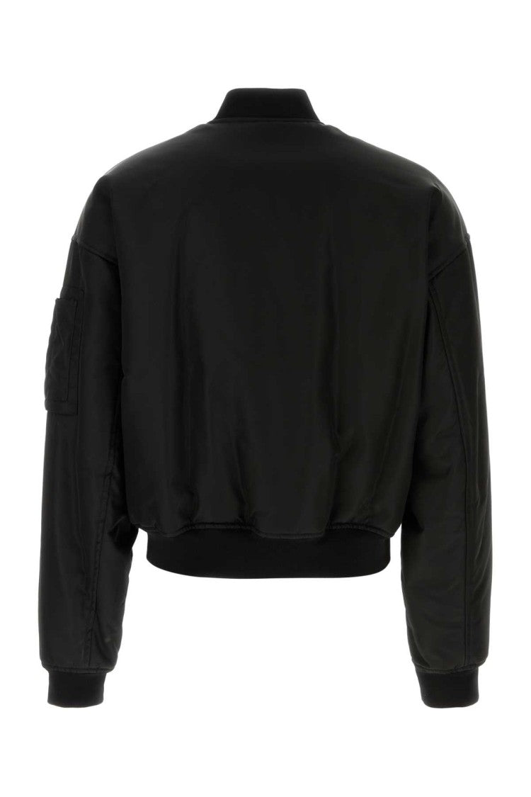 Dsquared2 Black Nylon 80 S Bomber Jacket