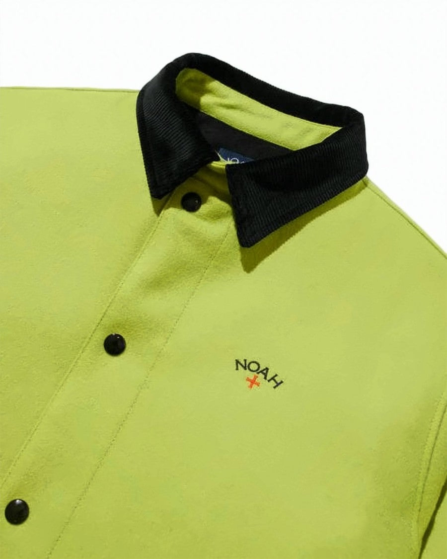 A.P.C. Vibrant Lime Green Wool Jacket