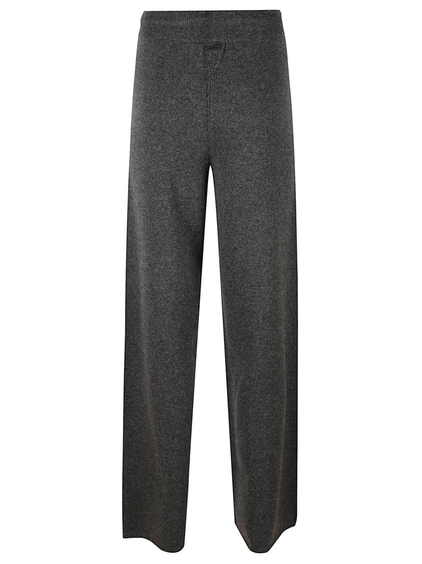 Max Mara Wide-Leg Pants With Drawstring Waistband And Minimalist Design