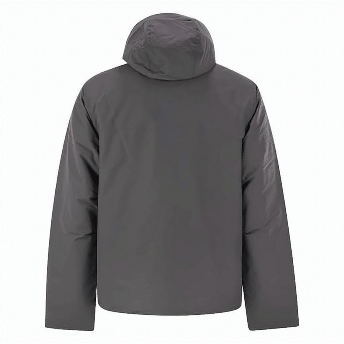 Patagonia Minimalist Grey Jacket With Adjustable Cuffs And Hood