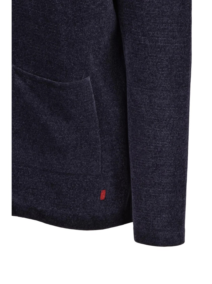 Liu Jo Blue Polyester Chenille Cardigan