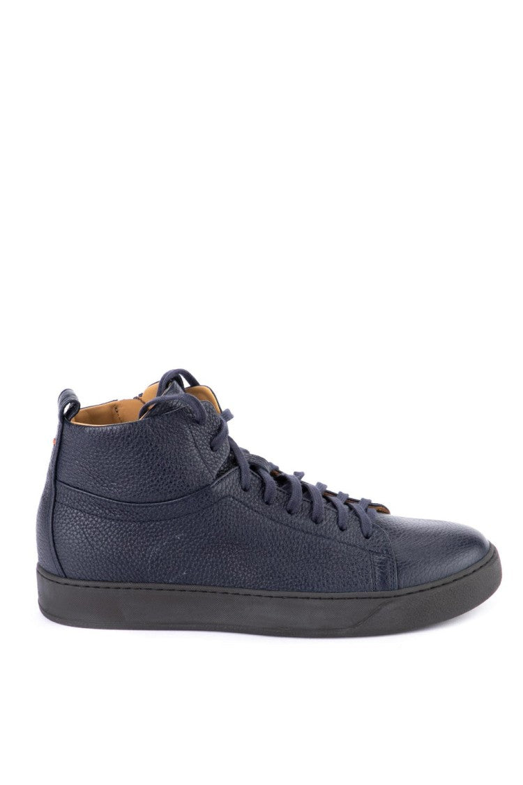 Henderson Dakota Deer Leather Mid-Top Sneakers