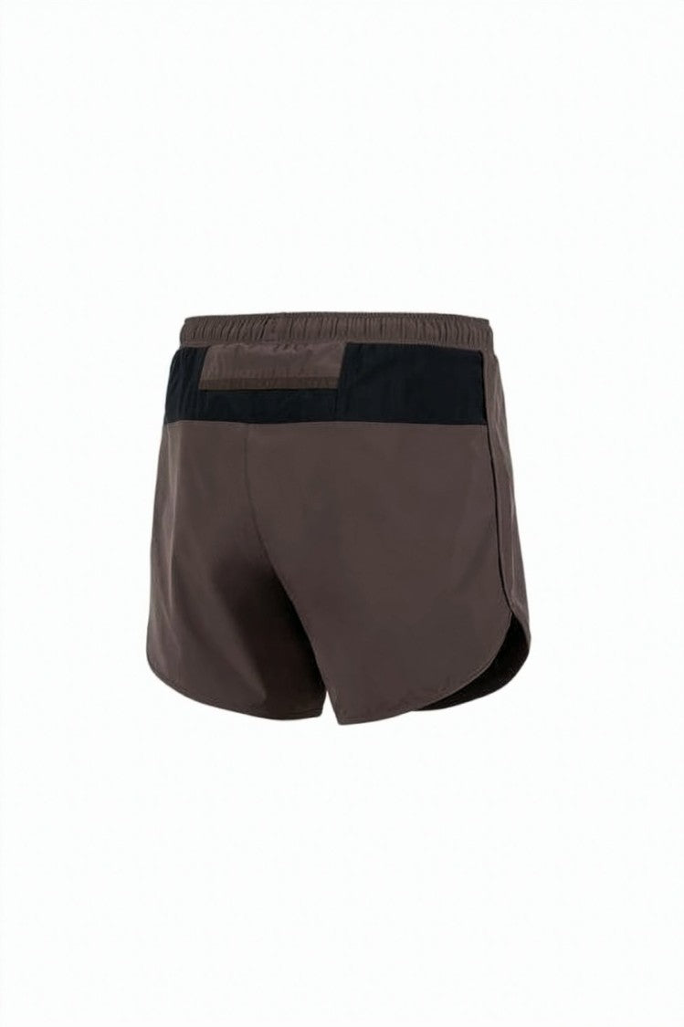 District Vision Streamlined Active Shorts With Curved Hem And Adjustable Waistband