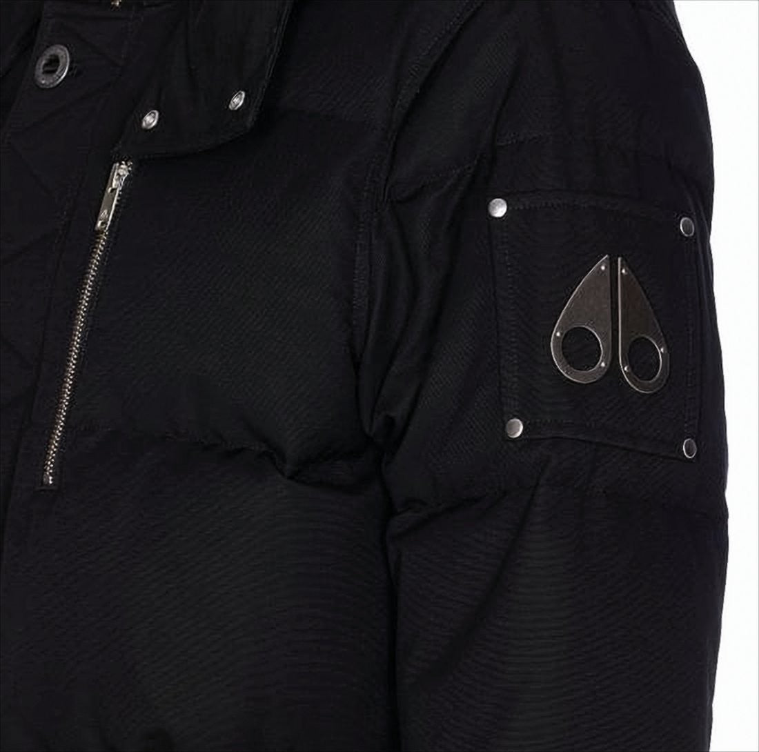Moose Knuckles Padded Down Jacket With Quilted Design