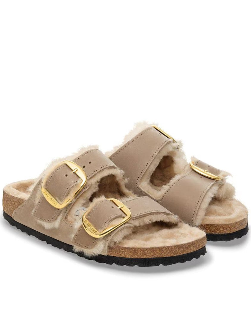 Birkenstock Arizona Big Buckle Shearling-Lined Sandals