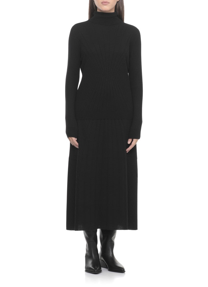 D. Exterior Black Cashmere Blend Sweater
