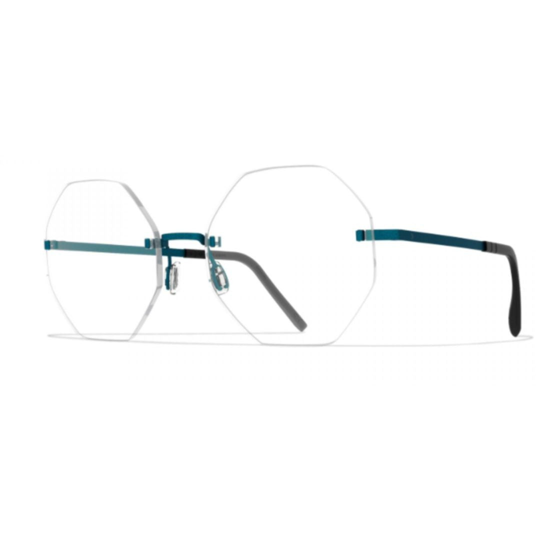 Blackfin Bf941 Aero A-N Rimless Geometric Eyeglasses With Lightweight Metal Accents
