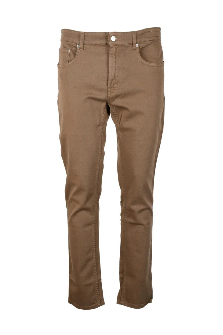 Department 5 Close-Fitting Biscuit Wash Jeans