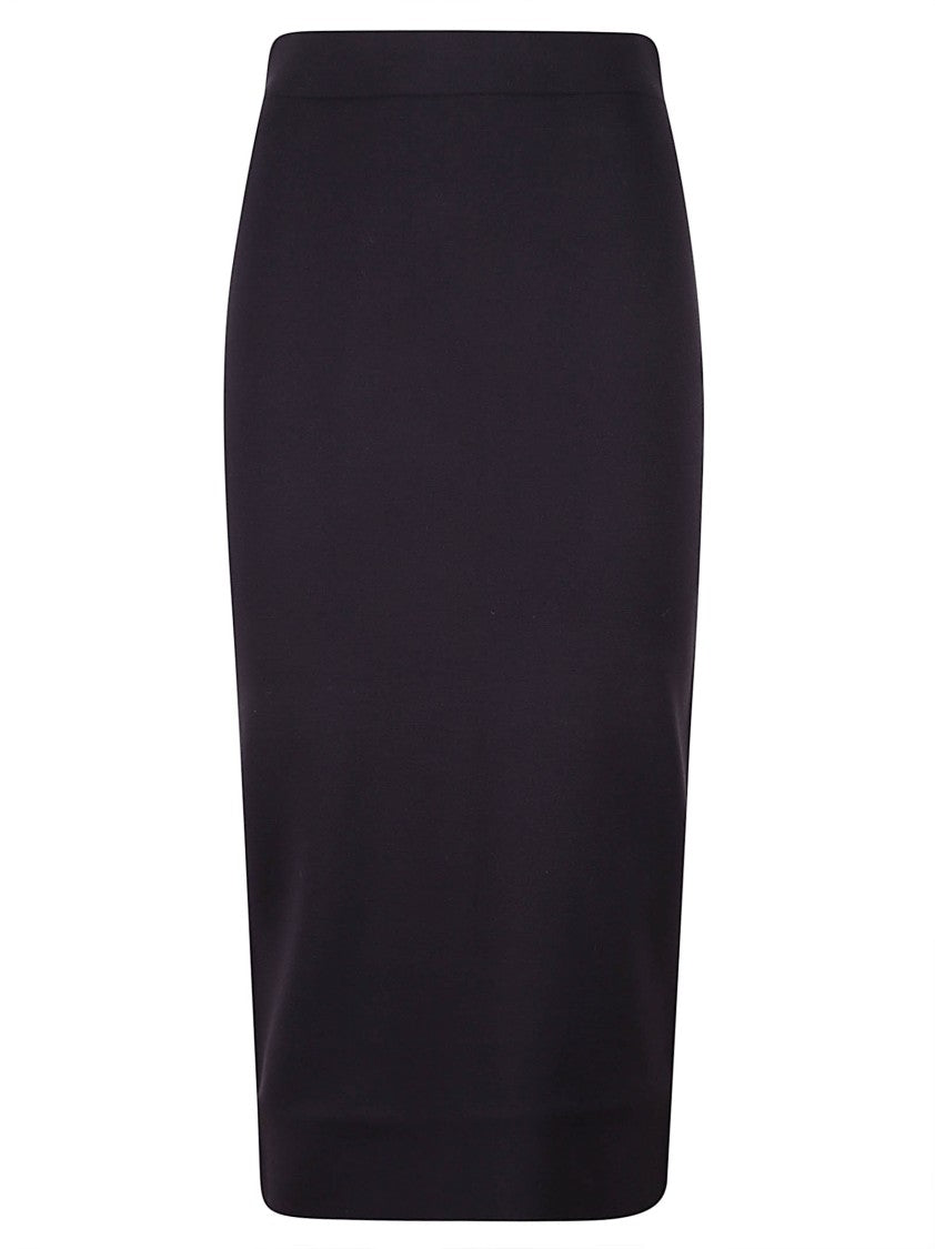 Max Mara Knee-Length Pencil Skirt With Fitted Silhouette And Minimalist Design