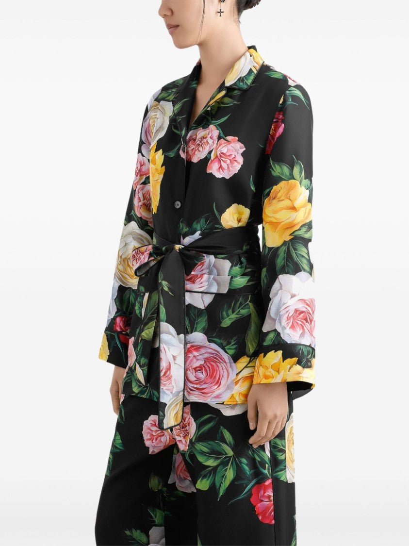 Dolce & Gabbana Rose Print Shirt