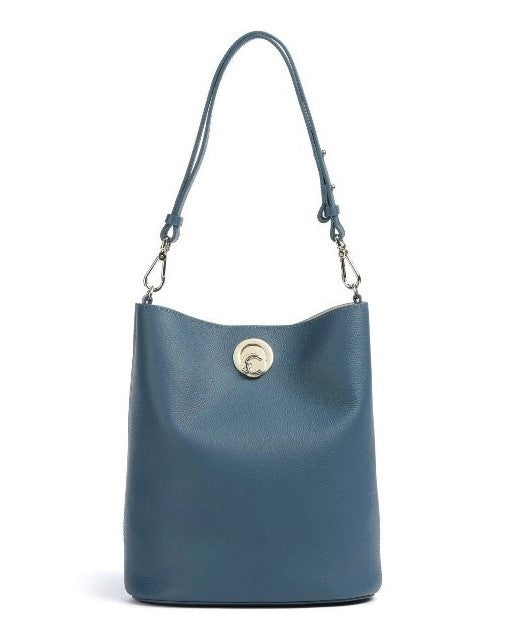 Coccinelle Structured Bucket Bag With Adjustable Leather Strap