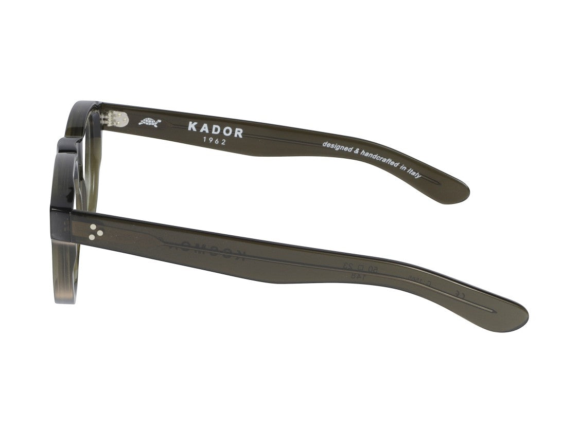 Kador Grey Kosmo/N Translucent Round Eyeglasses