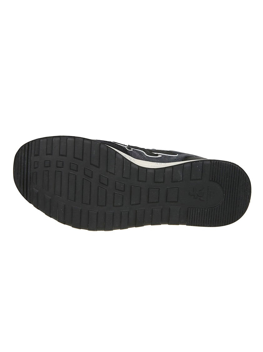 Premiata Layered Low-Top Sneakers With Textured Design